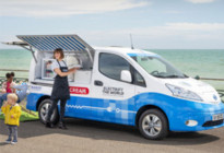 «Sky to Scoop»: Nissan представляет концептуальный фургон для мороженого с нулевыми выбросами