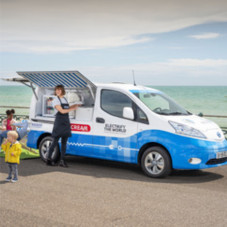 «Sky to Scoop»: Nissan представляет концептуальный фургон для мороженого с нулевыми выбросами