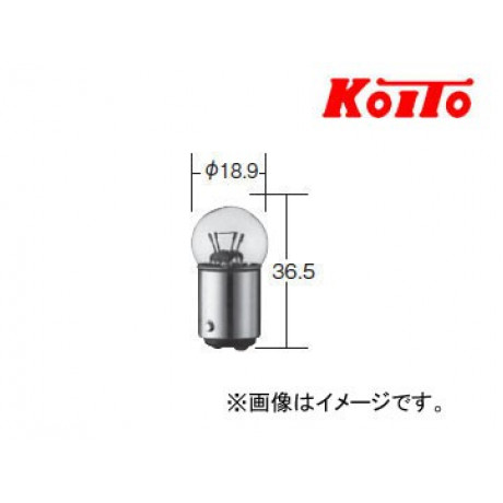 Лампа цокольная однонитиевая 12V 10W Koito