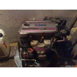 Двигатель Nissan QG15 (эл.дроссель) без навесного б/у пробег 29000 км