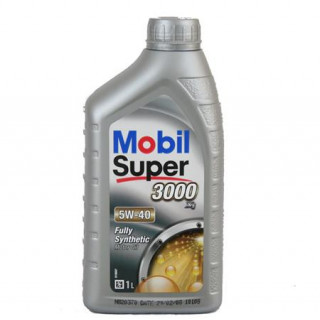 Масло моторное Mobil Super 3000 5W40 синтетическое 1л