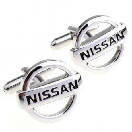 Запонки с логотипом Nissan (комплект 2шт)