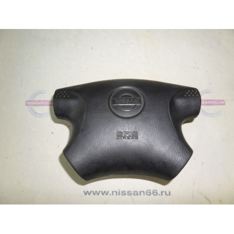 Подушка безопасности водителя Nissan Almera N16 02- P12 в руль б/у