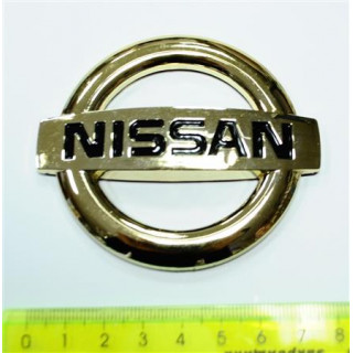 Эмблема Nissan 82x70 NE006 позолота