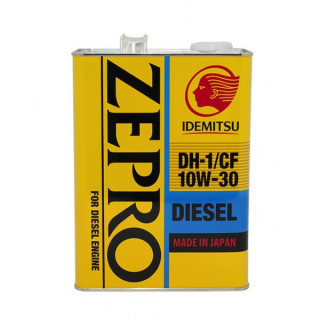 Масло моторное IDEMITSU ZEPRO DIESEL DH-1/CF 10W30 4L